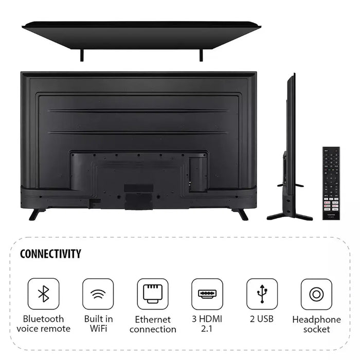 Toshiba 50UV2F53DBU 50-inch 4K Ultra HD Smart TV Digiland Outlet Store