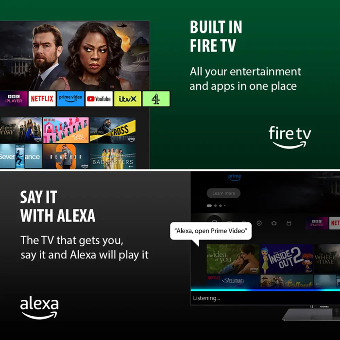 Toshiba 55 Inch OLED Fire TV TOSHIBA