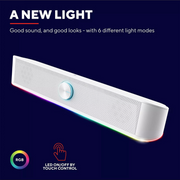 Trust GXT619W Thorne RGB Illuminated LED PC Speaker Digiland Outlet Store