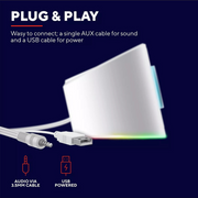 Trust GXT619W Thorne RGB Illuminated LED PC Speaker Digiland Outlet Store