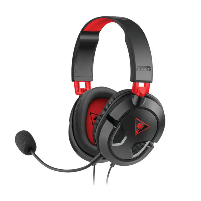 Turtle Beach TBS-6003-02 Over-the-Ear Gaming Headset Recon 50 Black & Red