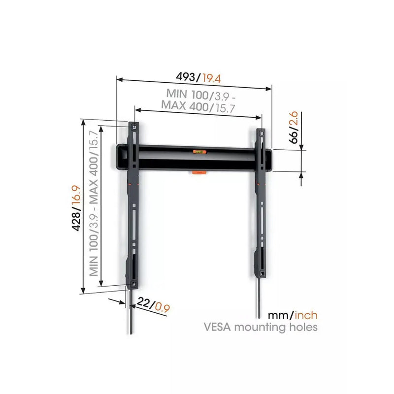 VOGELS COMFORT TVM 3405 DISPLAY WALL MOUNT
