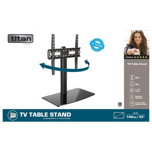 Vivanco 62593 TV table stand for screen sizes up to 55 inch / 140cm Digiland Outlet Store