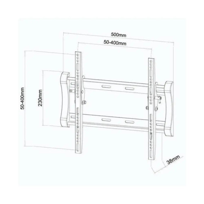 Vivanco BTI 6040 TV Wall Bracket, tiltable, VESA 400, max 35kg. Vivanco