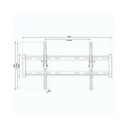 Vivanco BTI 6080 TV Wall Bracket, tiltable, VESA 800, max 65kg. Digiland Outlet Store