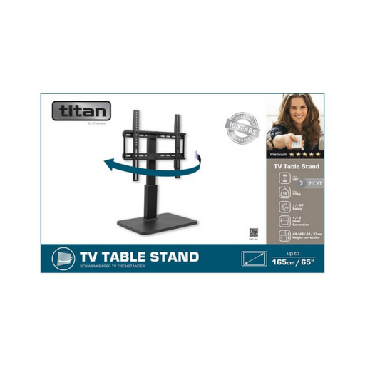 Universal TV table stand for screen sizes up to 55 inch / 140cm Digiland Outlet Store